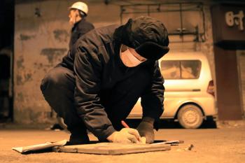 【魅力泉城.我們的自來(lái)水】攝影作品展示《嚴(yán)寒突至 濟(jì)南水務(wù)人晝夜搶修保供水》